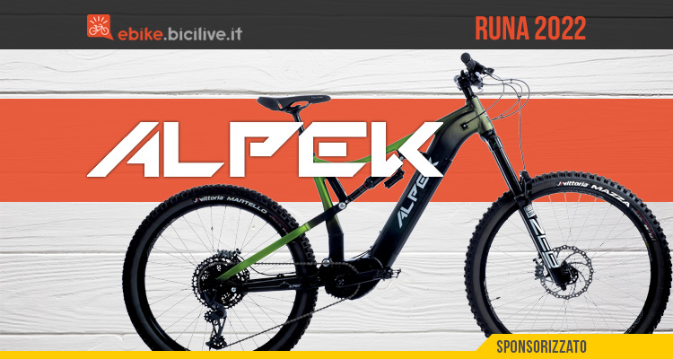 Runa: la nuova eMTB full suspended di Alpek