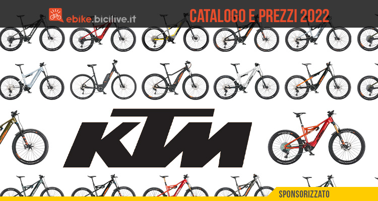 Il catalogo 2022 delle ebike KTM: quasi 100 modelli per città, strada e MTB