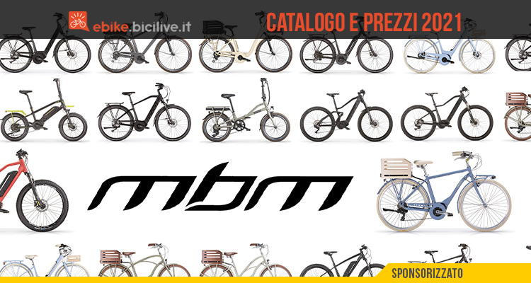 Il catalogo delle ebike MBM 2021: 23 modelli dal rapporto qualità prezzo interessante