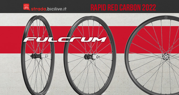 Fulcrum Rapid Red Carbon: le ruote gravel potenti, affidabili e leggere