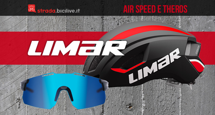 Limar Air Speed e Theros: casco e occhiali per un’accoppiata al top