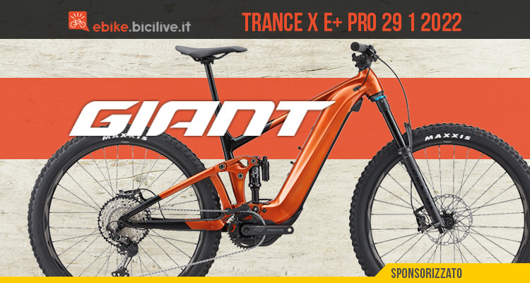 Giant Trance X E+ Pro 29 1 2022: completamente rinnovata e più prestante