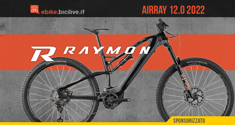 La R Raymon AirRay 12.0: una eMTB leggera per il trail riding