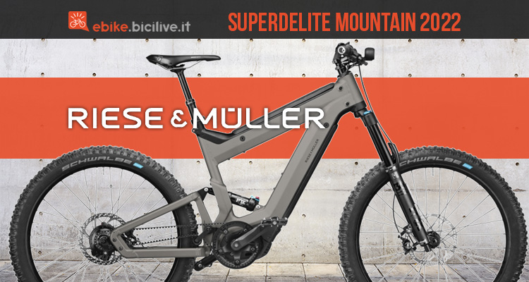 Riese&Muller Superdelite Mountain: eMTB con super batteria da 1.130 Wh