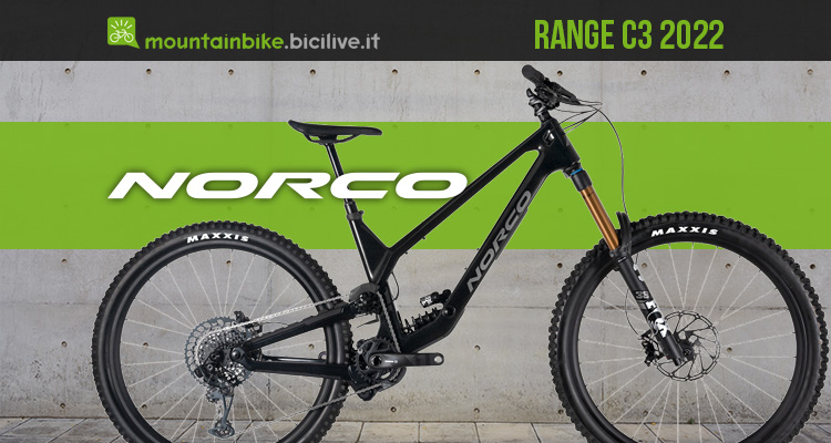 Norco Range C3 2022: una MTB full suspended per l’enduro race