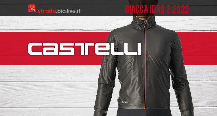 Giacca Castelli Idro 3: protezione in GORE-TEX® e leggerezza mai vista