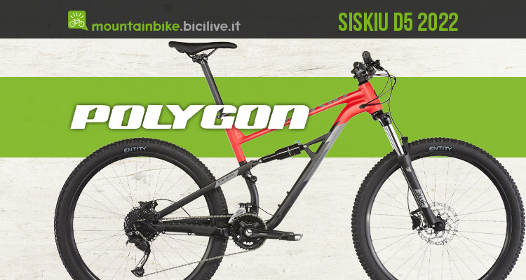 Polygon Siskiu D5 2022: una MTB full suspended economica per iniziare