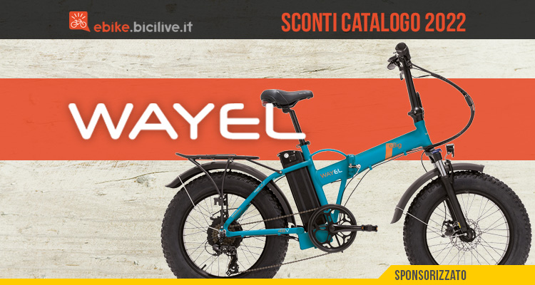 Ebike Wayel: a giugno sconti fino a 500 euro sul catalogo 2022