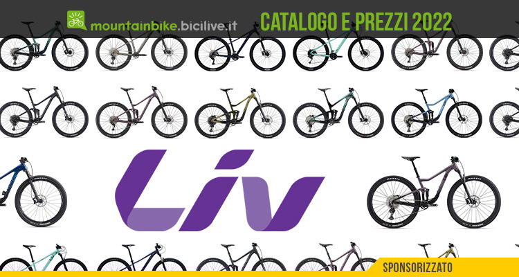 Le mountain bike Liv 2022: il catalogo e listino prezzi