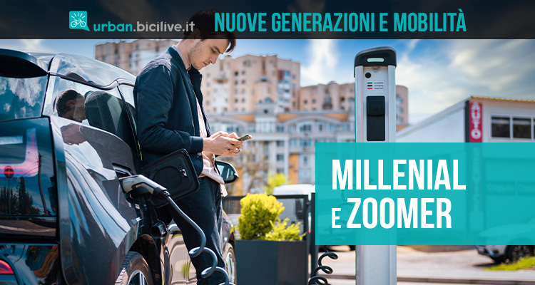 Millennial e Zoomer guardano con interesse alla mobilità green