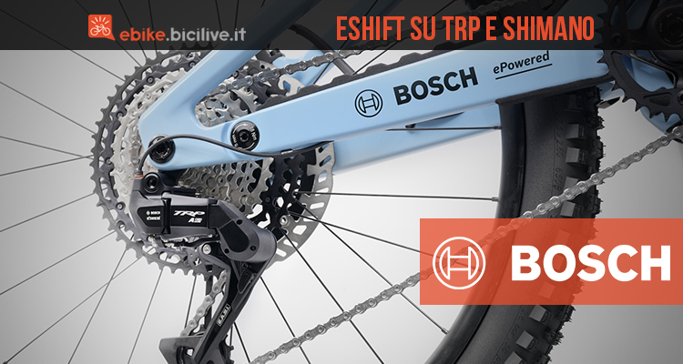 Arriva Bosch eShift, il cambio automatico per gruppi Shimano e TRP