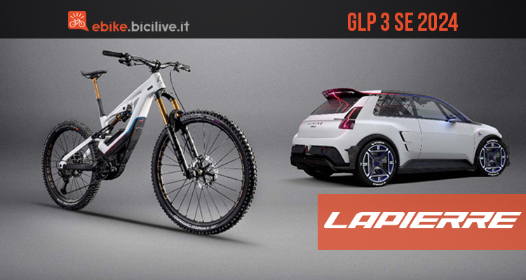 Lapierre GLP 3 SE 2024, la E-MTB ispirata alla Alpine A290