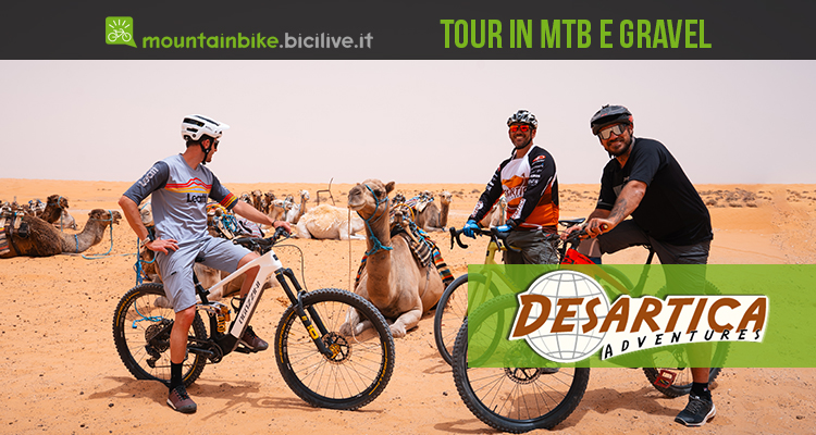 Desartica Adventures: tour in gravel, MTB o ebike in Tunisia con Alessandro Avigliano