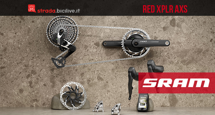 Arrivano le 13 velocità anche per SRAM con il nuovo RED XPLR AXS per gravel